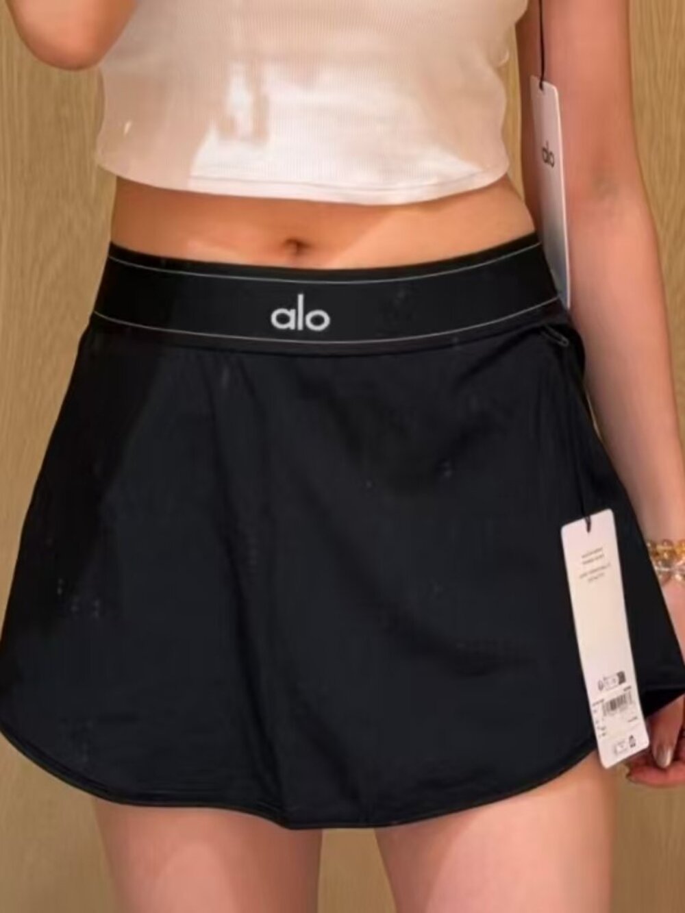 NWT🦪AloYoga Match Point Tennis Perfect Mini Skirt🚣Easy to Style,Sz XS-S